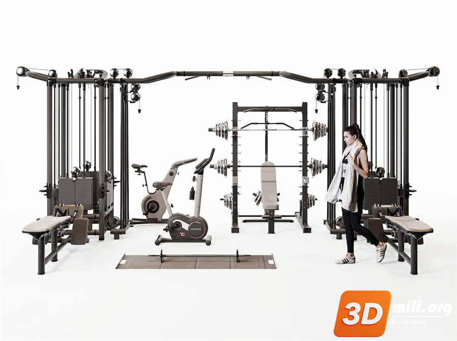 Fitness Equipment Skp Files